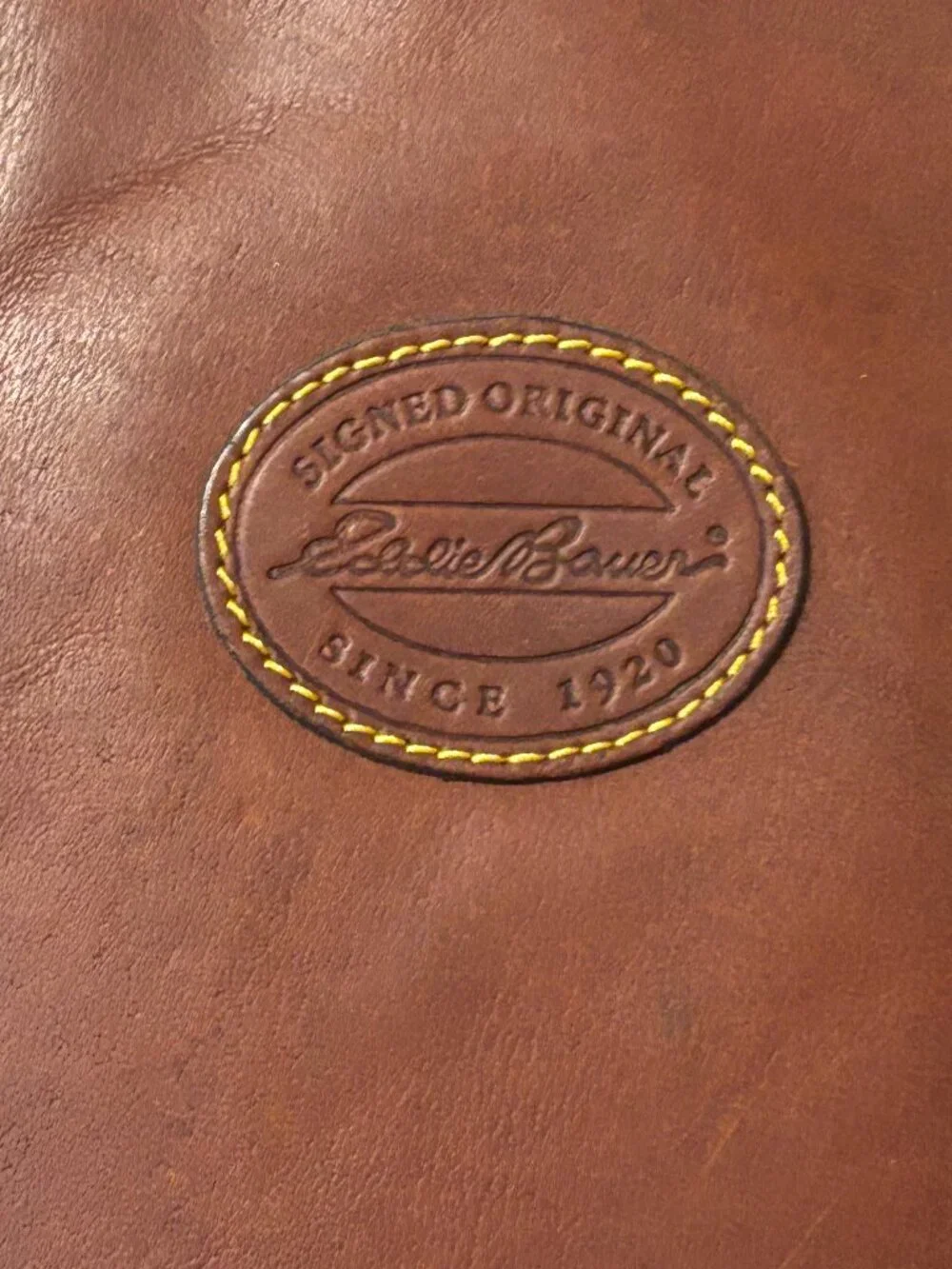 Eddie Bauer 20 brown tote
